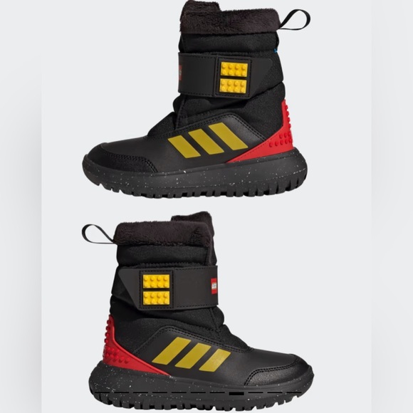 Adidas X Lego Winterplay Boots, Black/Yellow/Red - Picture 7 of 10
